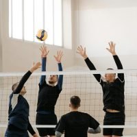 Volleyball background